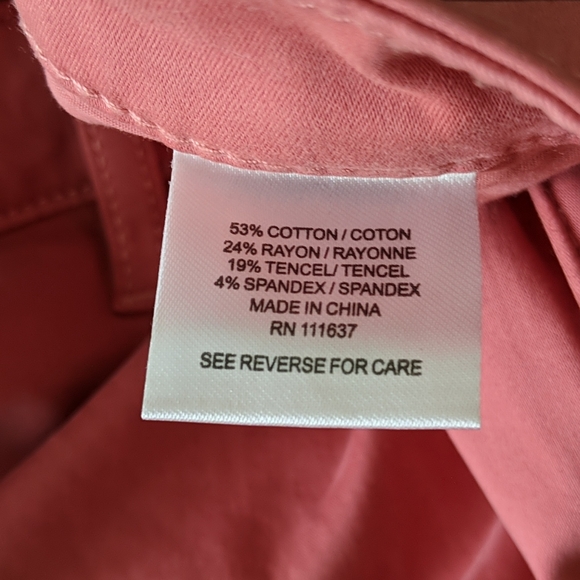 Denim Six straight leg mauve pants - Picture 6 of 6